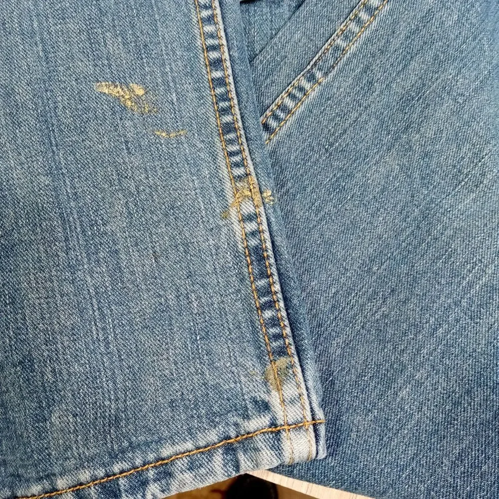 Levis 559 Jeans Mens 34x34 Relaxed Fit Straight Cotton Denim‎ Medium Wash